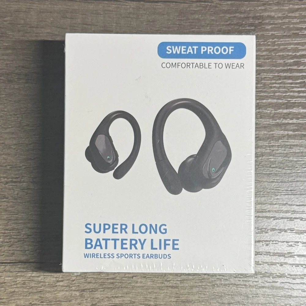Wireless Sports Earbuds - Black NWOT